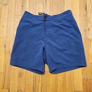 Ten Thousand Shorts Mens Size M 7" Blue Workout Athletic Training Bottoms